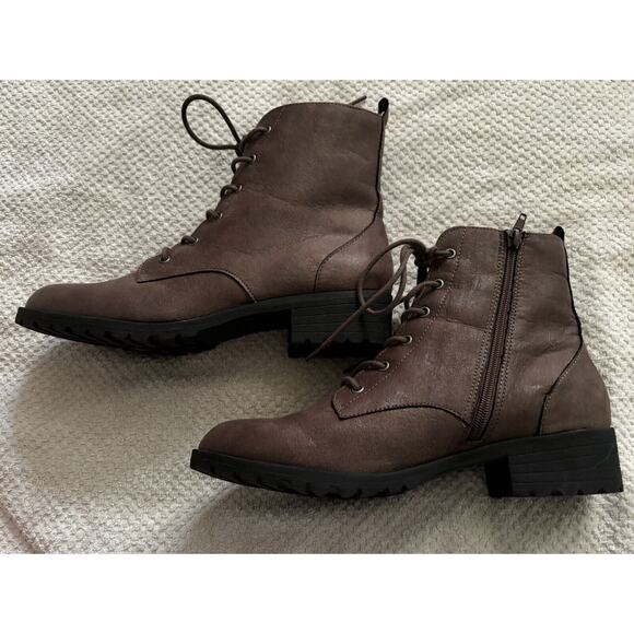 Sun Stone Women’s Ankle Boots Brown Size 10 M With Box - Picture 5 of 11